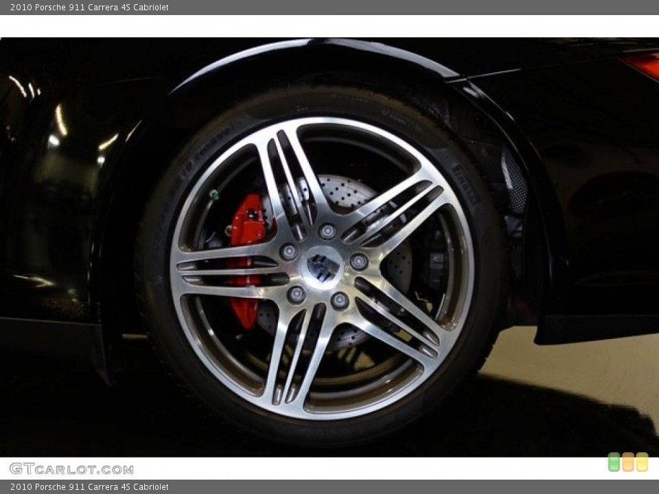 2010 Porsche 911 Carrera 4S Cabriolet Wheel and Tire Photo #73726893