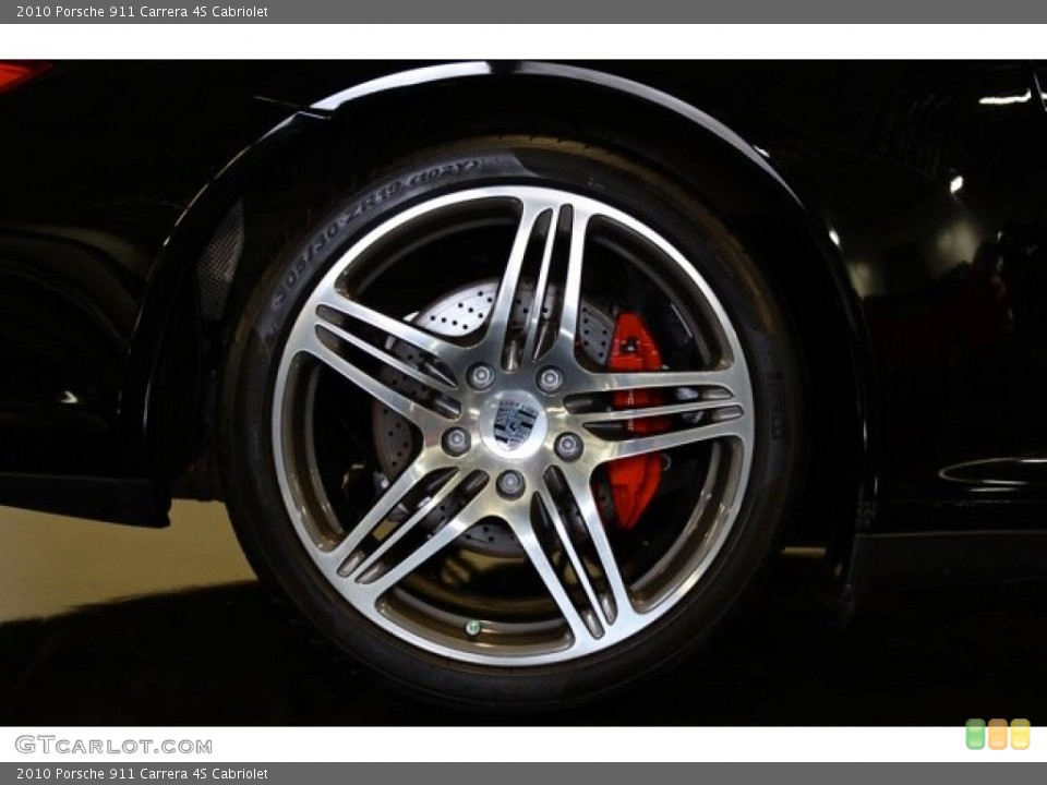 2010 Porsche 911 Carrera 4S Cabriolet Wheel and Tire Photo #73726907