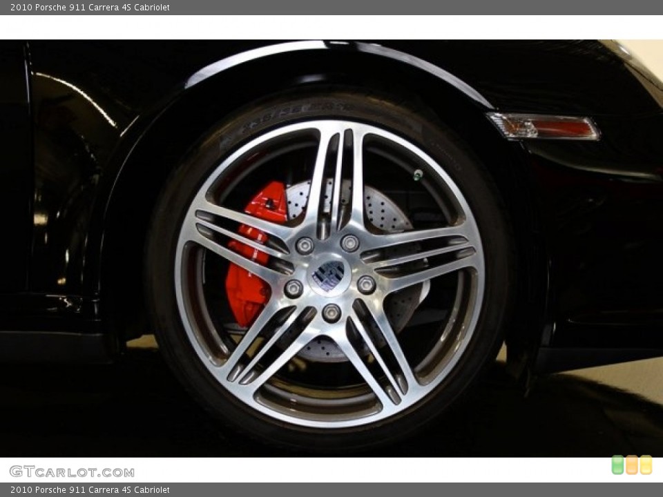 2010 Porsche 911 Carrera 4S Cabriolet Wheel and Tire Photo #73726925