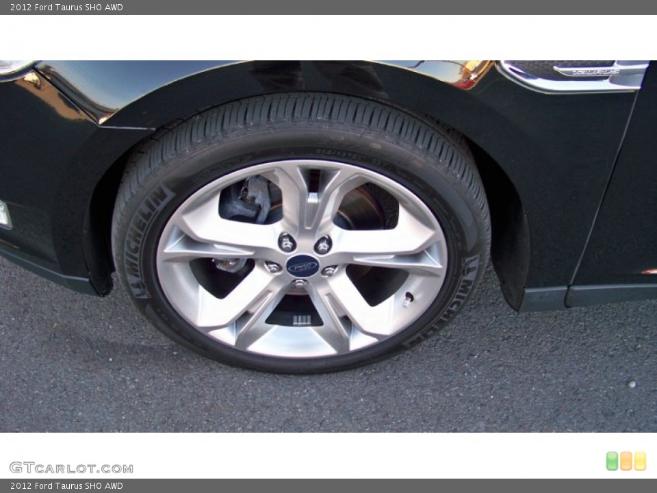 2012 Ford Taurus SHO AWD Wheel and Tire Photo #73727567