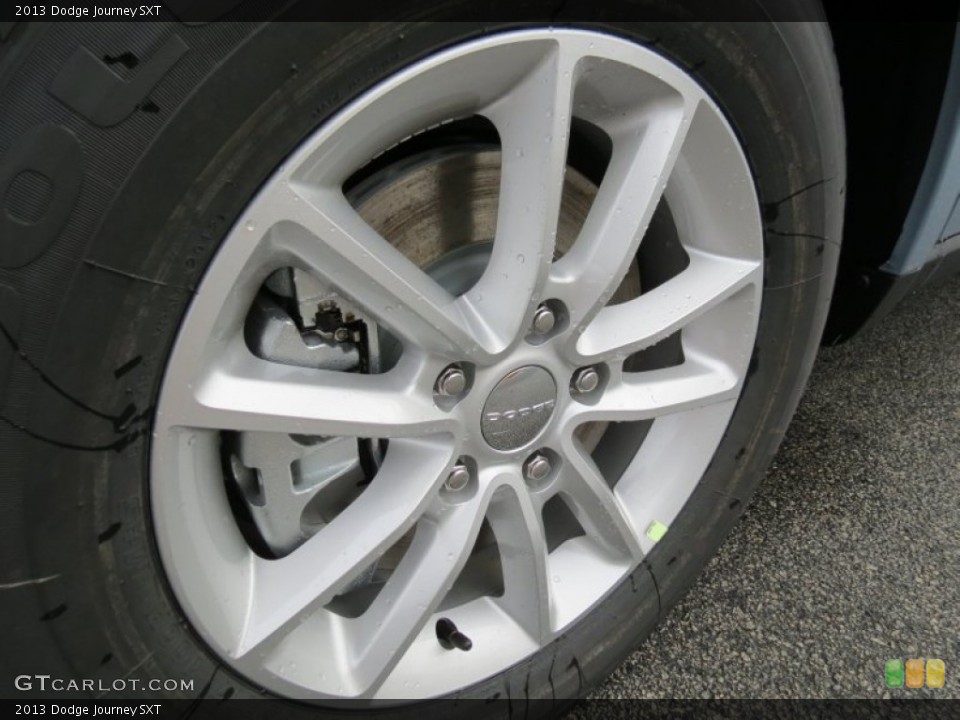 2013 Dodge Journey SXT Wheel and Tire Photo #73731065