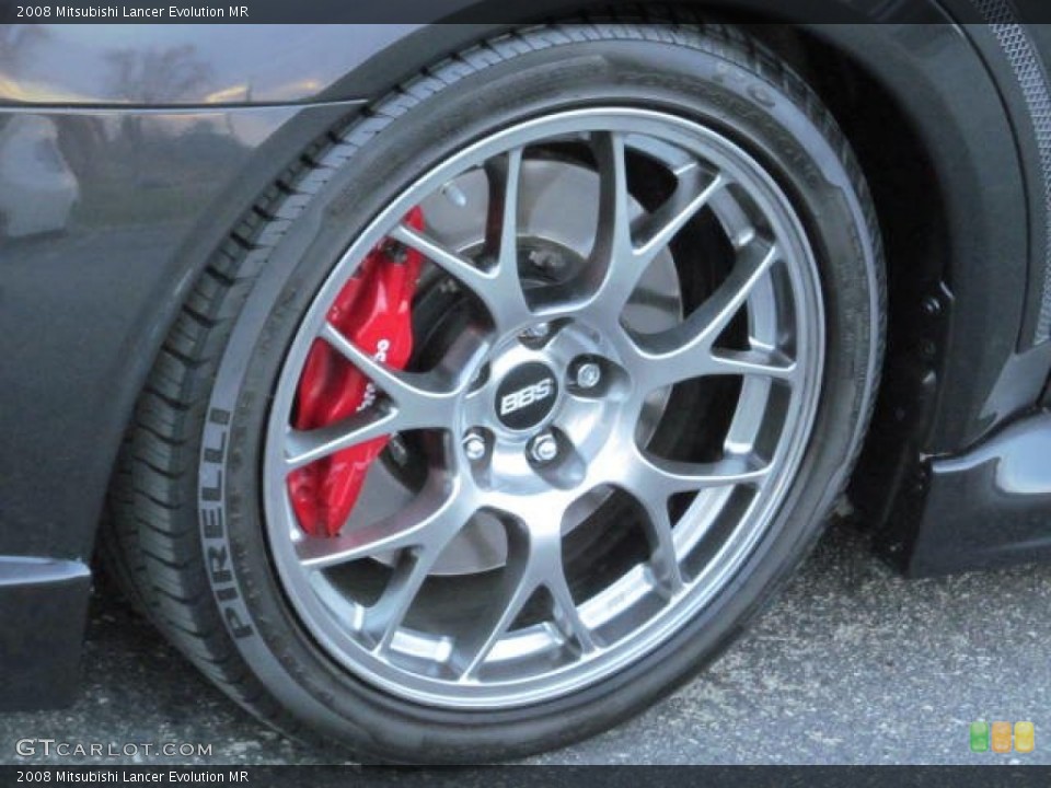 2008 Mitsubishi Lancer Evolution MR Wheel and Tire Photo #73732165