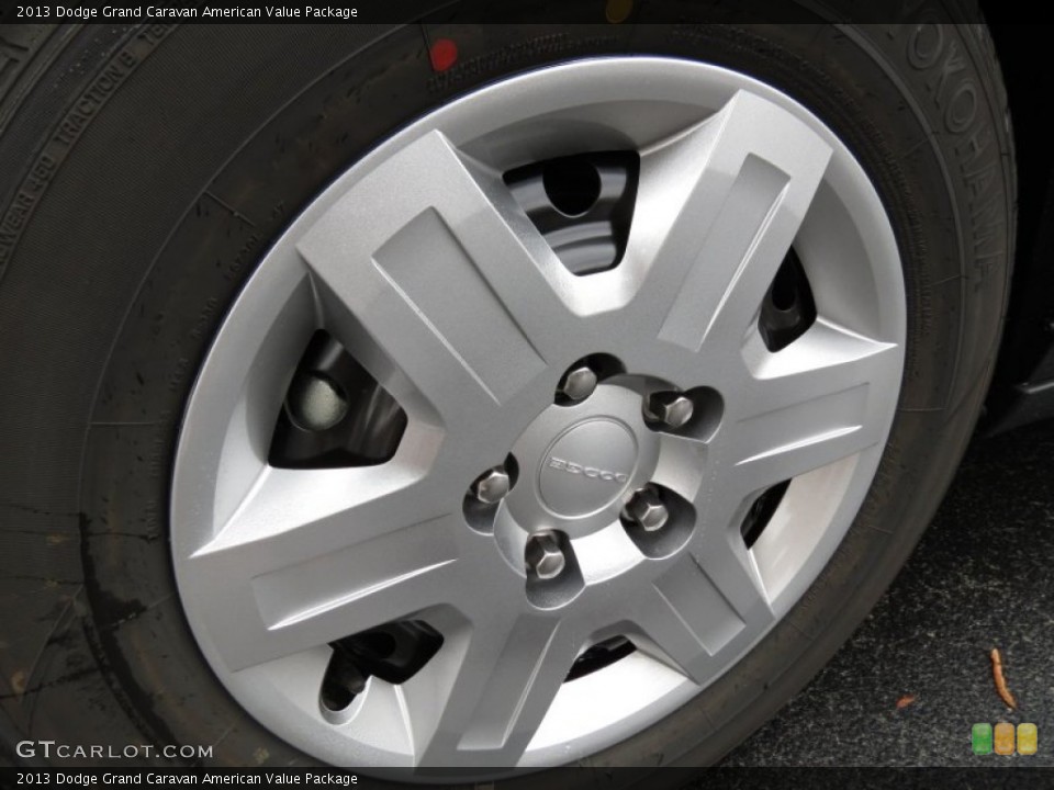 2013 Dodge Grand Caravan Wheels and Tires