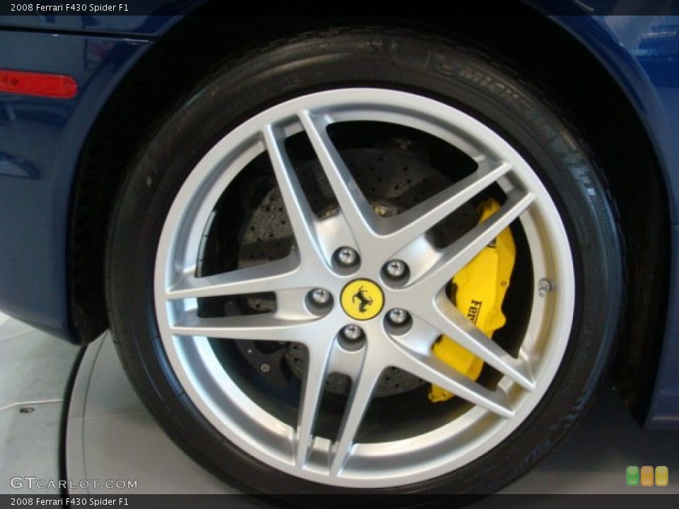 2008 Ferrari F430 Spider F1 Wheel and Tire Photo #73733322