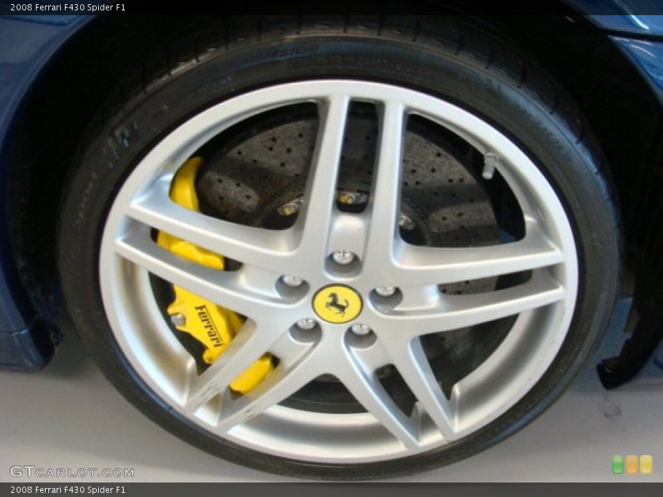 2008 Ferrari F430 Spider F1 Wheel and Tire Photo #73733342