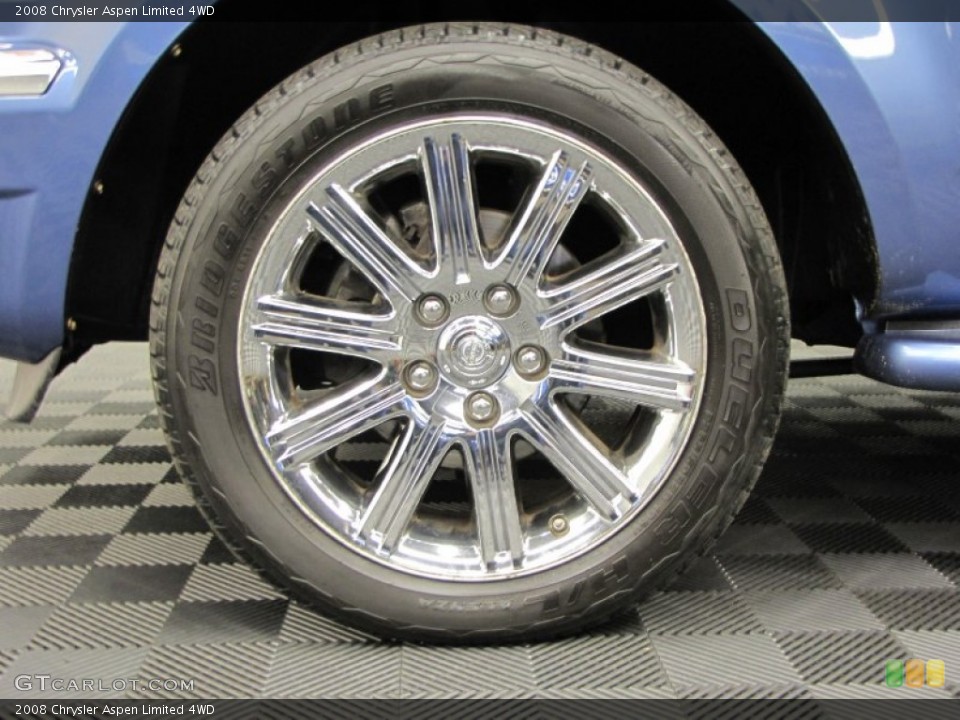 2008 Chrysler Aspen Limited 4WD Wheel and Tire Photo #73734908