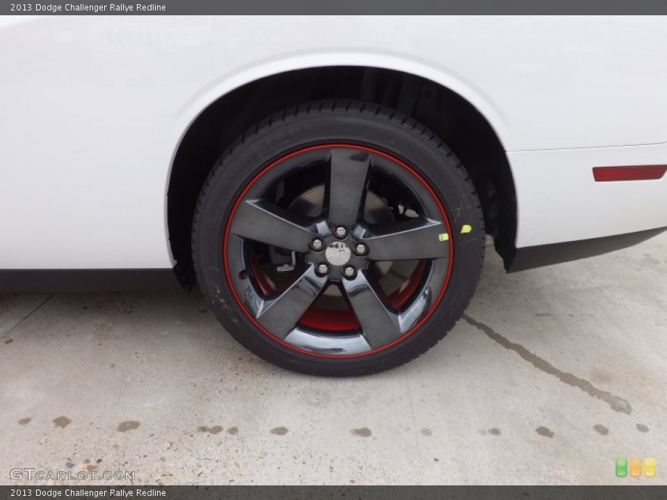 2013 Dodge Challenger Rallye Redline Wheel and Tire Photo #73741358