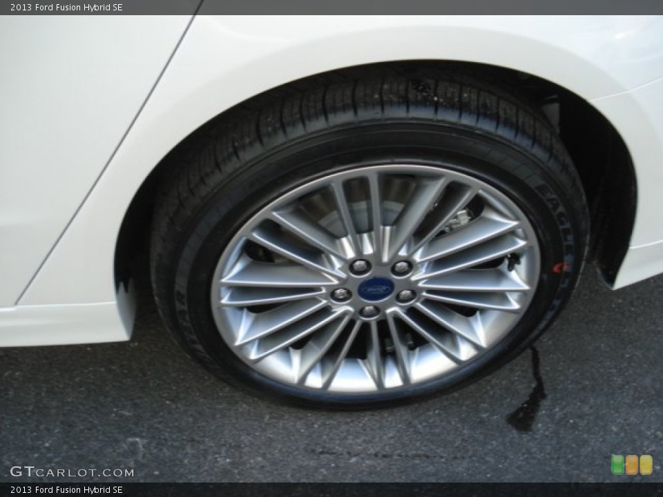 2013 Ford Fusion Hybrid SE Wheel and Tire Photo #73744035