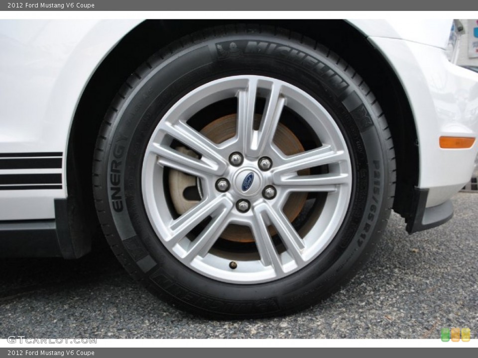 2012 Ford Mustang V6 Coupe Wheel and Tire Photo #73746020