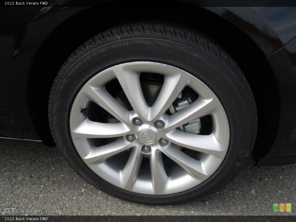 2013 Buick Verano FWD Wheel and Tire Photo #73746938
