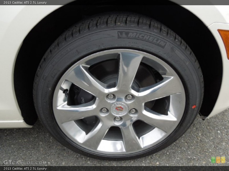 2013 Cadillac ATS 2.5L Luxury Wheel and Tire Photo #73747522