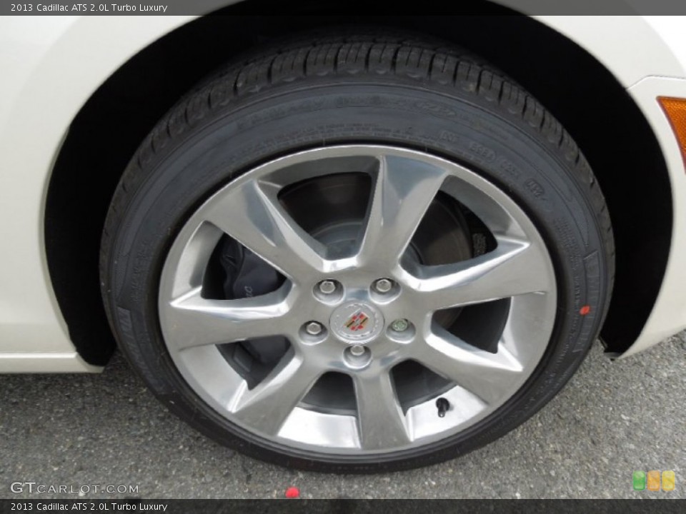 2013 Cadillac ATS 2.0L Turbo Luxury Wheel and Tire Photo #73748774