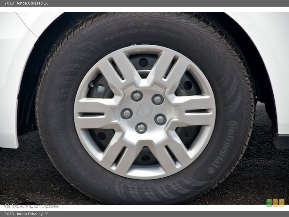 2013 Honda Odyssey LX Wheel and Tire Photo #73755178