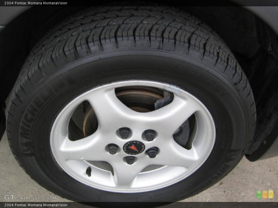 2004 Pontiac Montana MontanaVision Wheel and Tire Photo #73756449