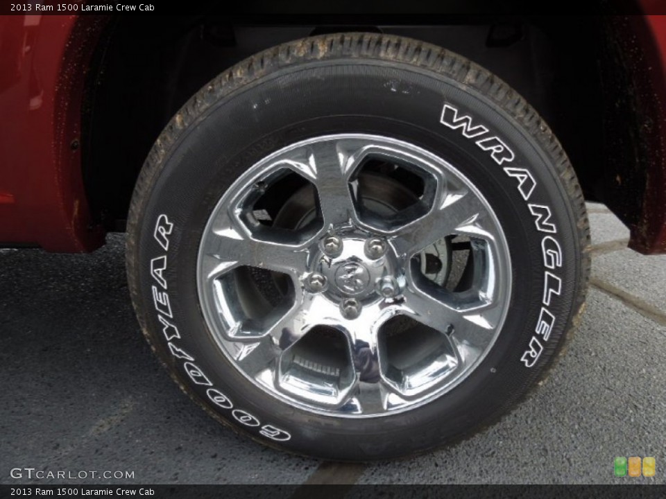 2013 Ram 1500 Laramie Crew Cab Wheel and Tire Photo #73760852