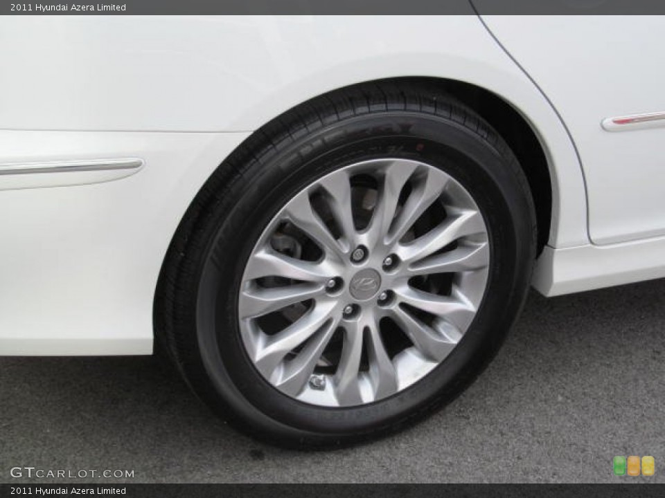 2011 Hyundai Azera Limited Wheel and Tire Photo #73765955