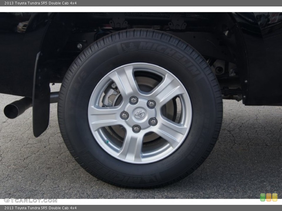 2013 Toyota Tundra SR5 Double Cab 4x4 Wheel and Tire Photo #73767083