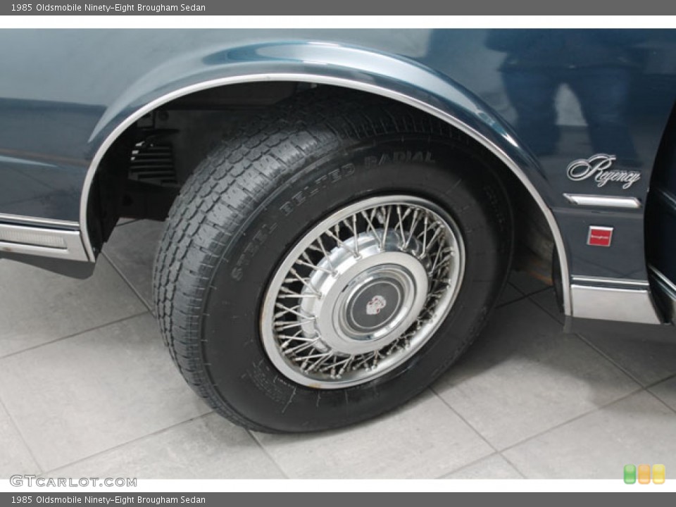 1985 Oldsmobile Ninety-Eight Brougham Sedan Wheel and Tire Photo #73767141