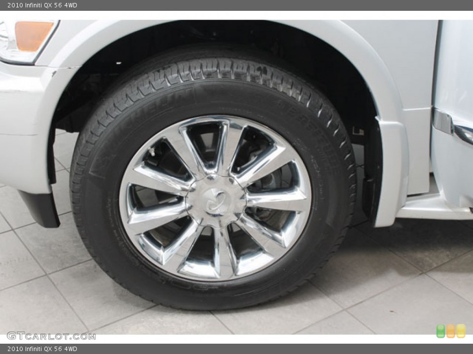 2010 Infiniti QX 56 4WD Wheel and Tire Photo #73769792