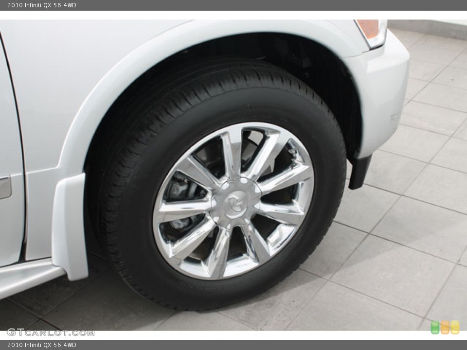 2010 Infiniti QX 56 4WD Wheel and Tire Photo #73769852