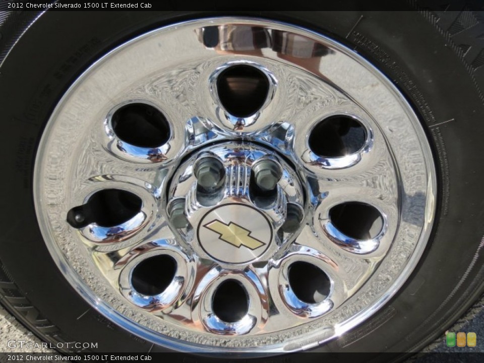 2012 Chevrolet Silverado 1500 LT Extended Cab Wheel and Tire Photo #73772921