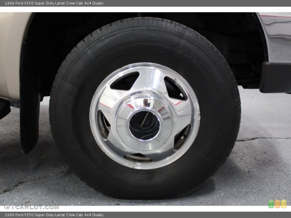 1999 Ford F350 Super Duty Lariat Crew Cab 4x4 Dually Wheel and Tire Photo #73776449