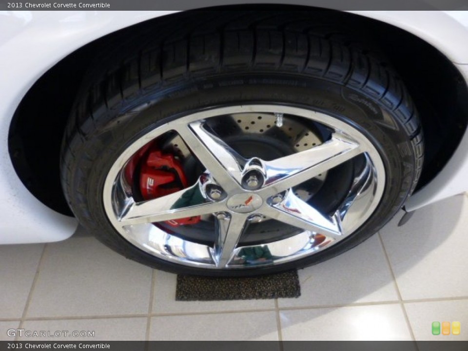 2013 Chevrolet Corvette Convertible Wheel and Tire Photo #73779281