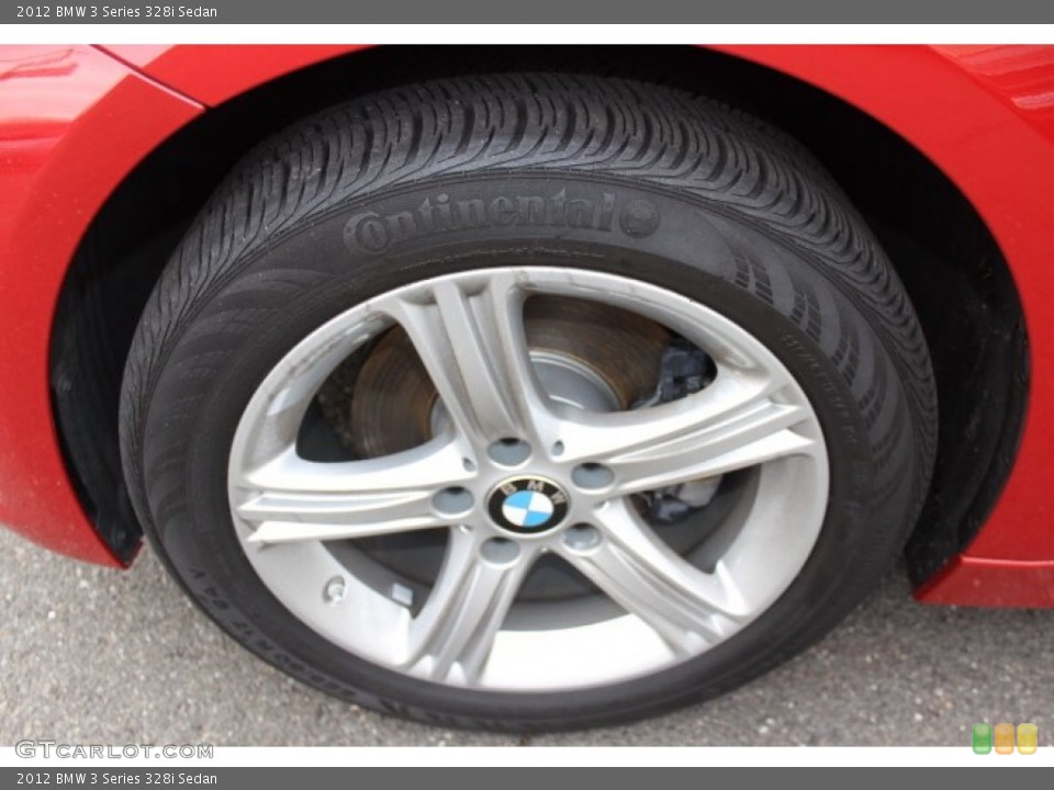 2012 BMW 3 Series 328i Sedan Wheel and Tire Photo #73782667