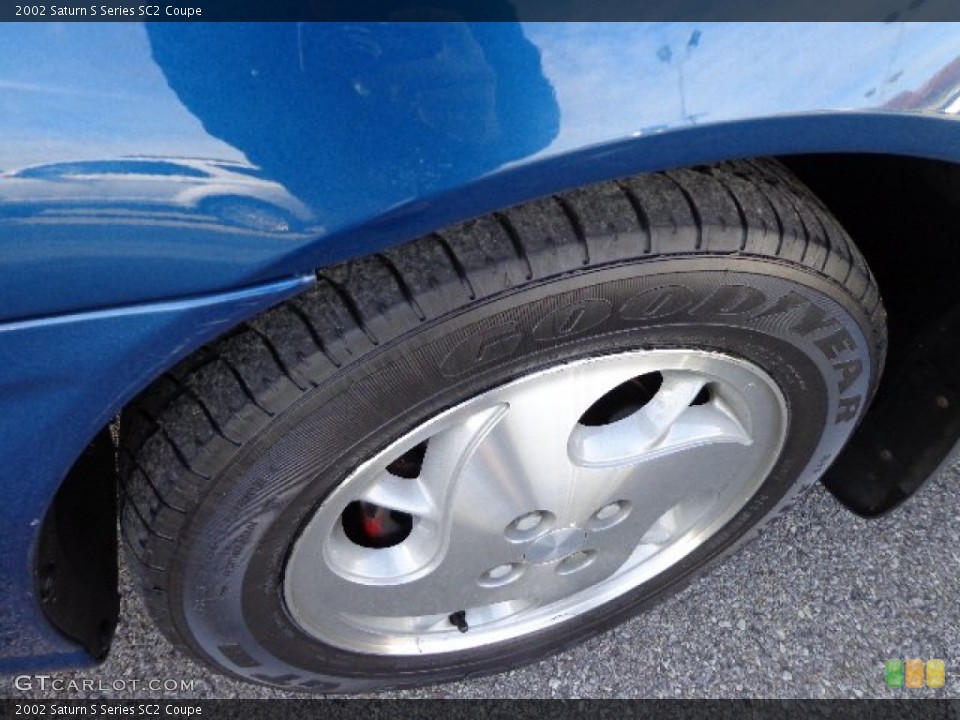 2002 Saturn S Series SC2 Coupe Wheel and Tire Photo #73782706