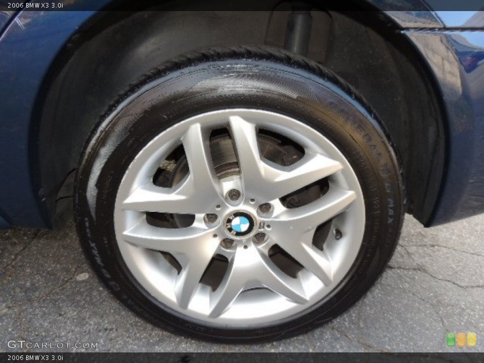 2006 BMW X3 3.0i Wheel and Tire Photo #73784016