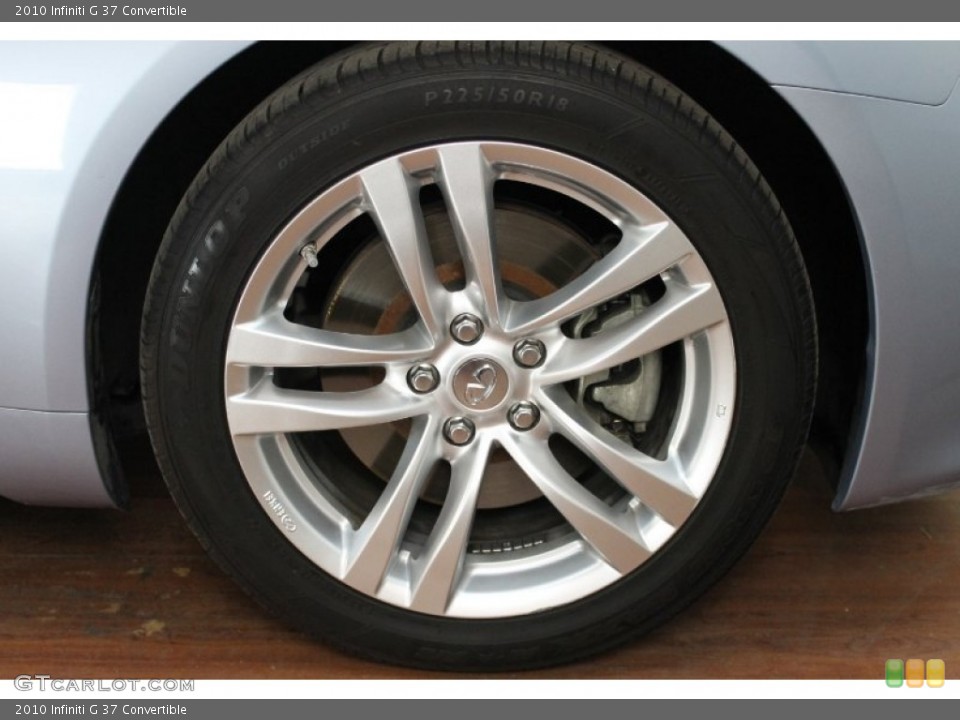 2010 Infiniti G 37 Convertible Wheel and Tire Photo #73784885