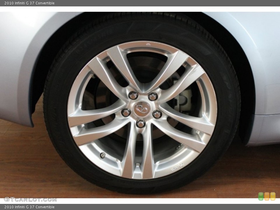 2010 Infiniti G 37 Convertible Wheel and Tire Photo #73784894