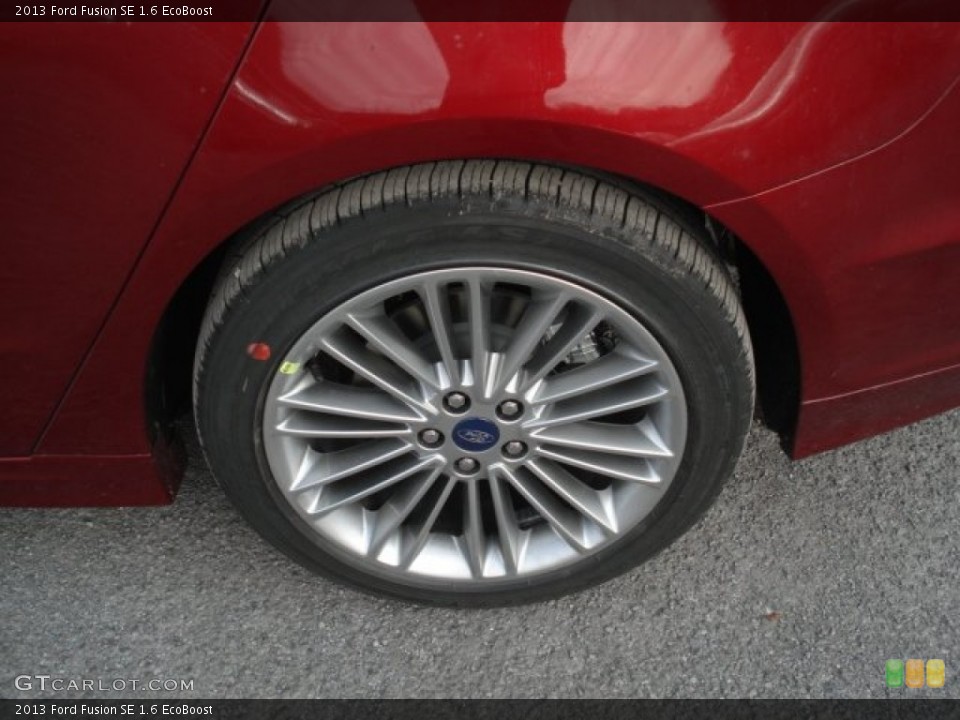 2013 Ford Fusion SE 1.6 EcoBoost Wheel and Tire Photo #73786148