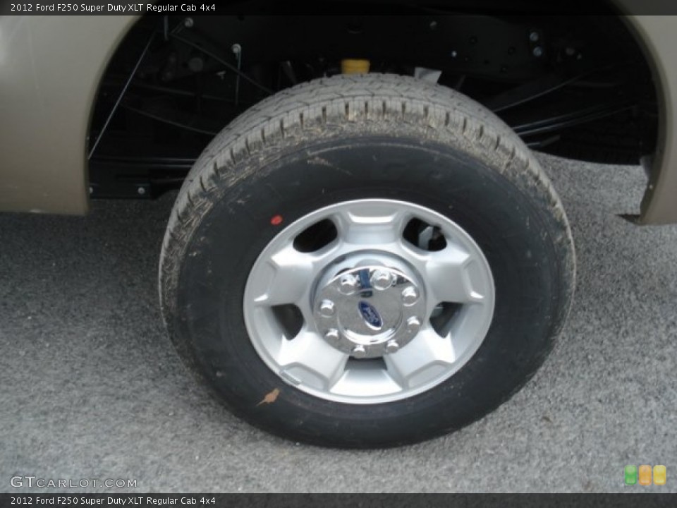 2012 Ford F250 Super Duty XLT Regular Cab 4x4 Wheel and Tire Photo #73787551