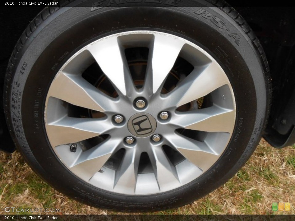 2010 Honda Civic EX-L Sedan Wheel and Tire Photo #73788350