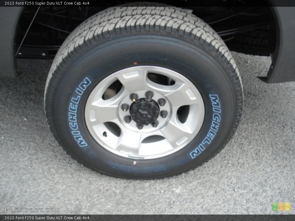 2013 Ford F250 Super Duty XLT Crew Cab 4x4 Wheel and Tire Photo #73788706