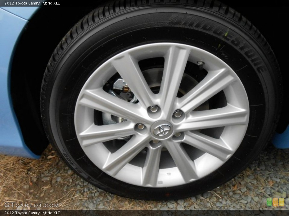 2012 Toyota Camry Hybrid XLE Wheel and Tire Photo #73791356
