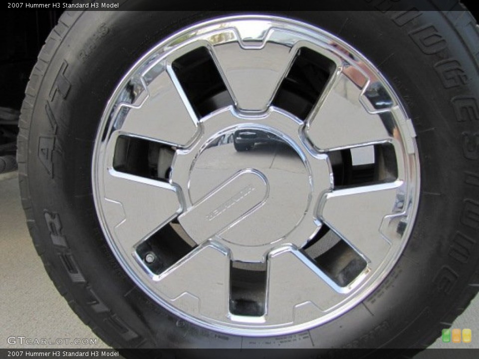 2007 Hummer H3  Wheel and Tire Photo #73794263