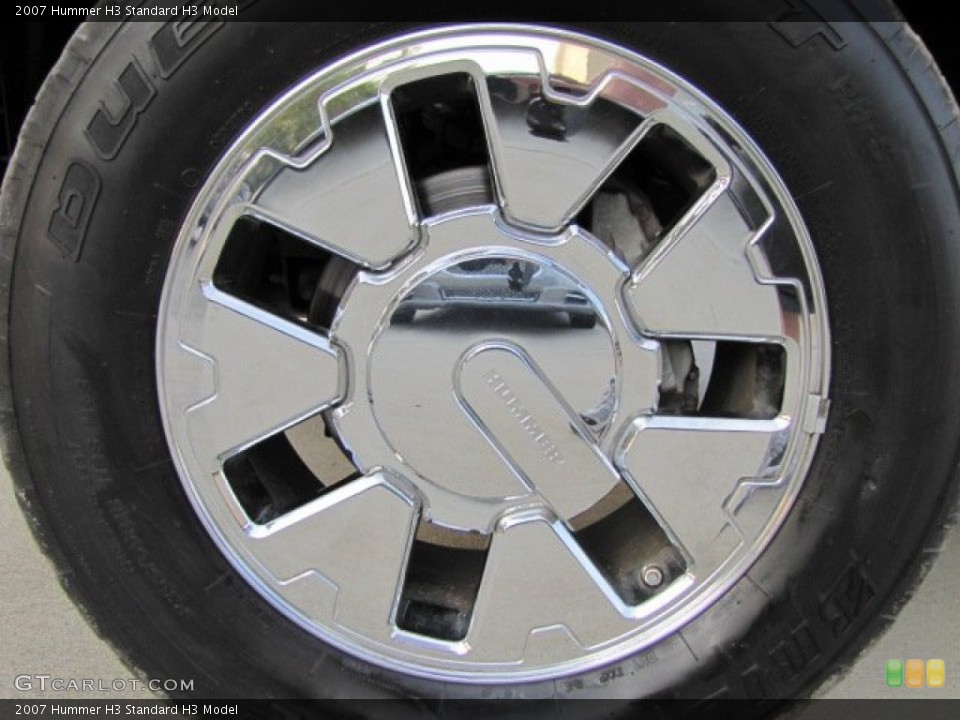 2007 Hummer H3  Wheel and Tire Photo #73794275