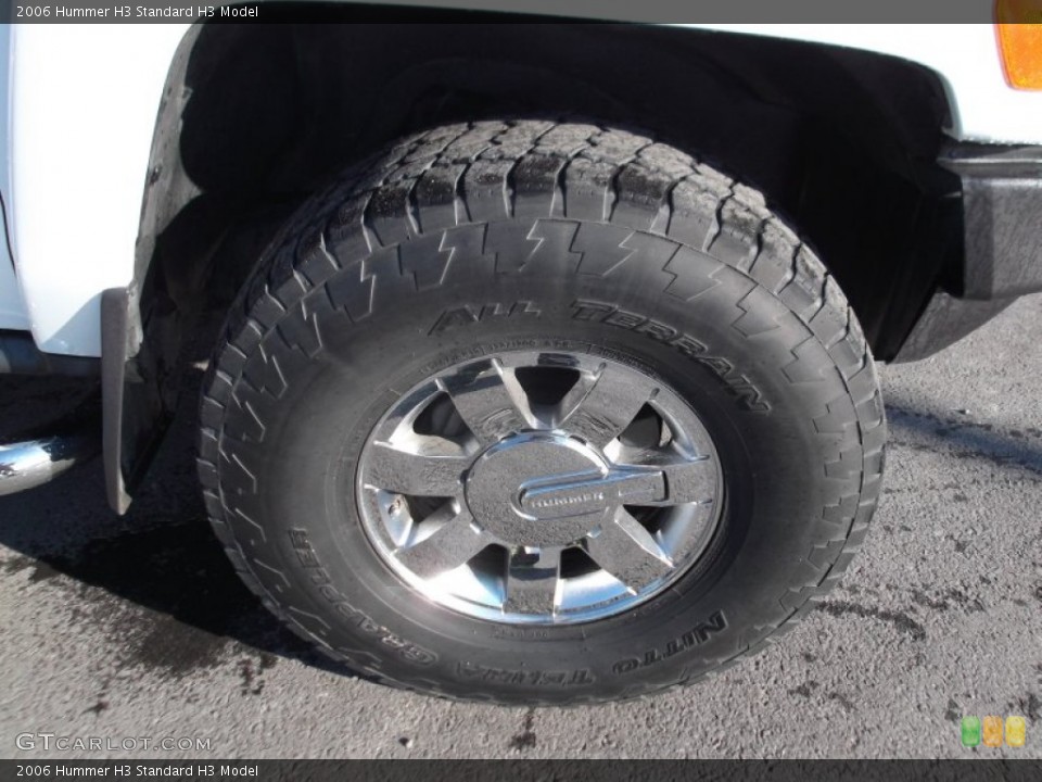 2006 Hummer H3  Wheel and Tire Photo #73798826