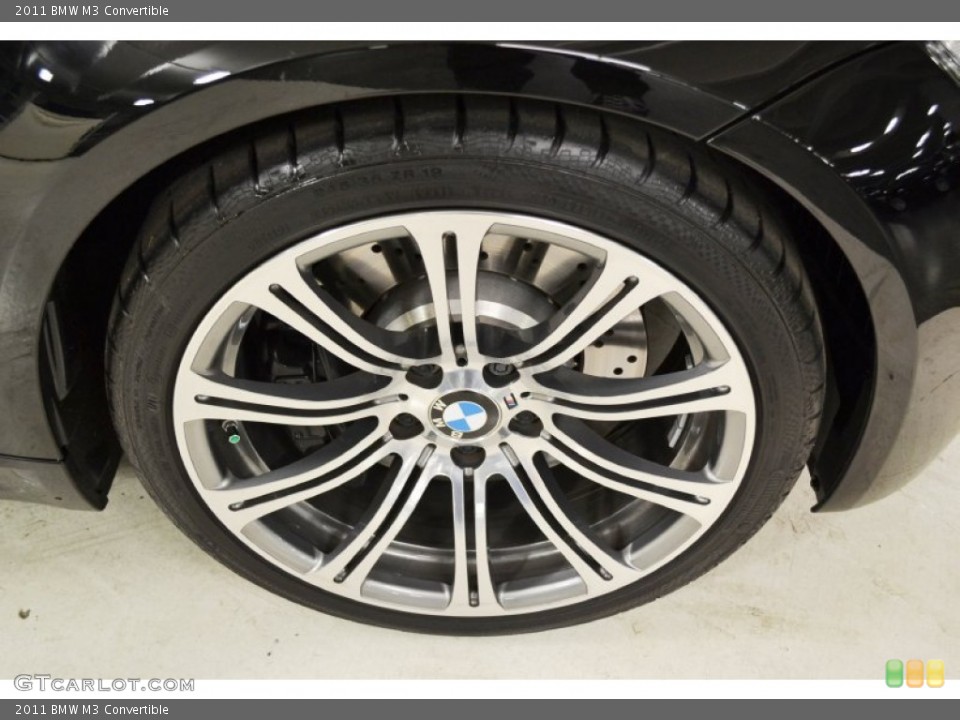2011 BMW M3 Convertible Wheel and Tire Photo #73810469