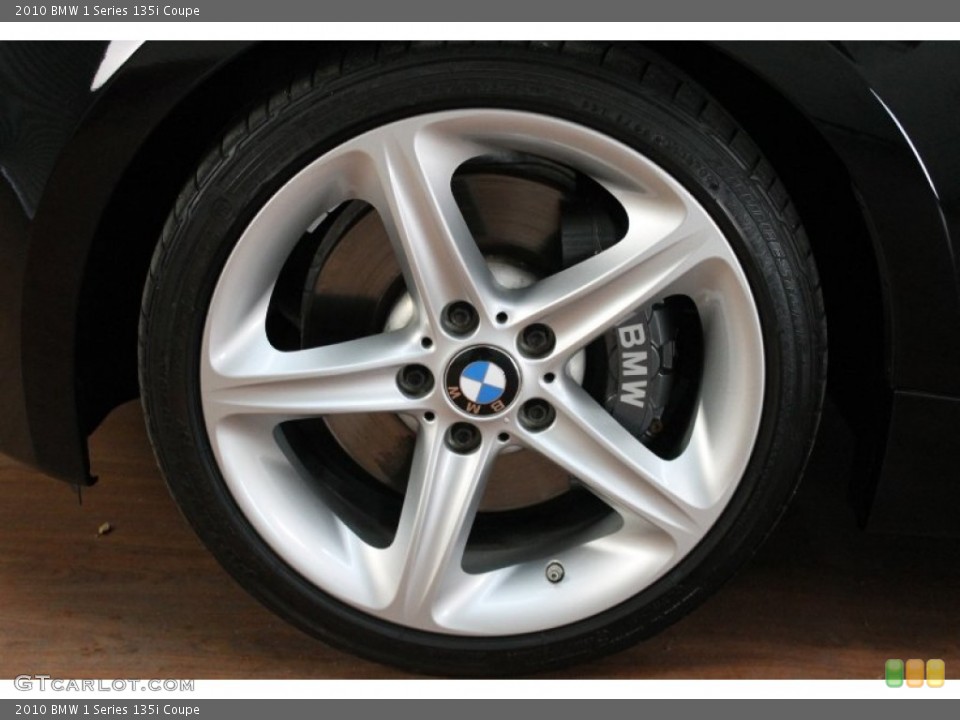 2010 BMW 1 Series 135i Coupe Wheel and Tire Photo #73813271