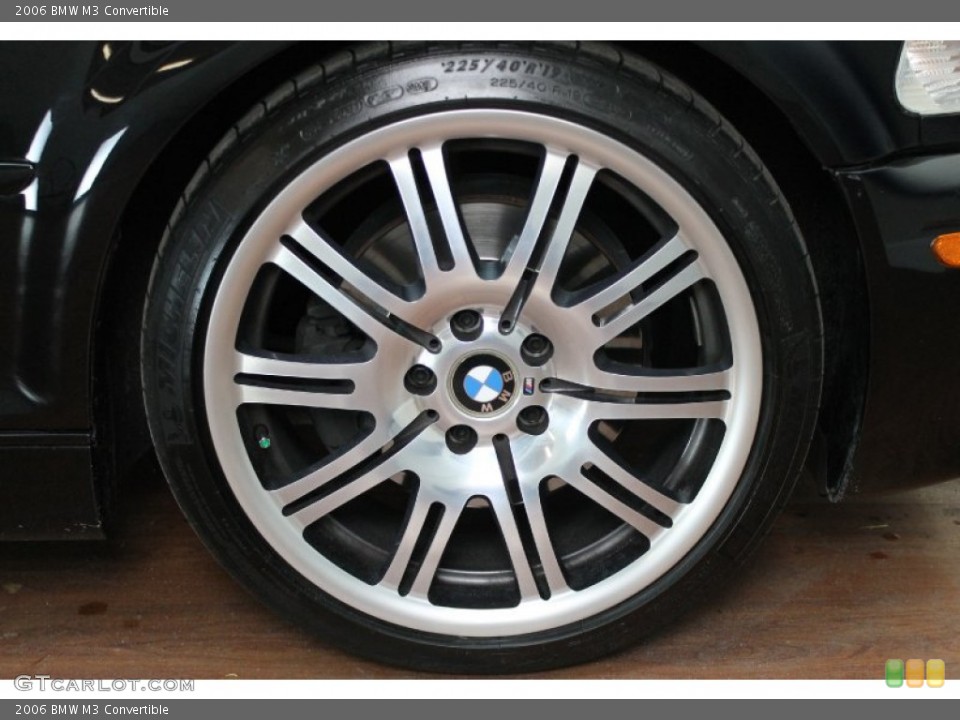 2006 BMW M3 Convertible Wheel and Tire Photo #73814033