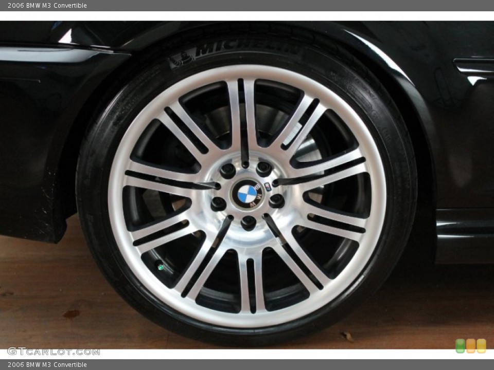 2006 BMW M3 Convertible Wheel and Tire Photo #73814054