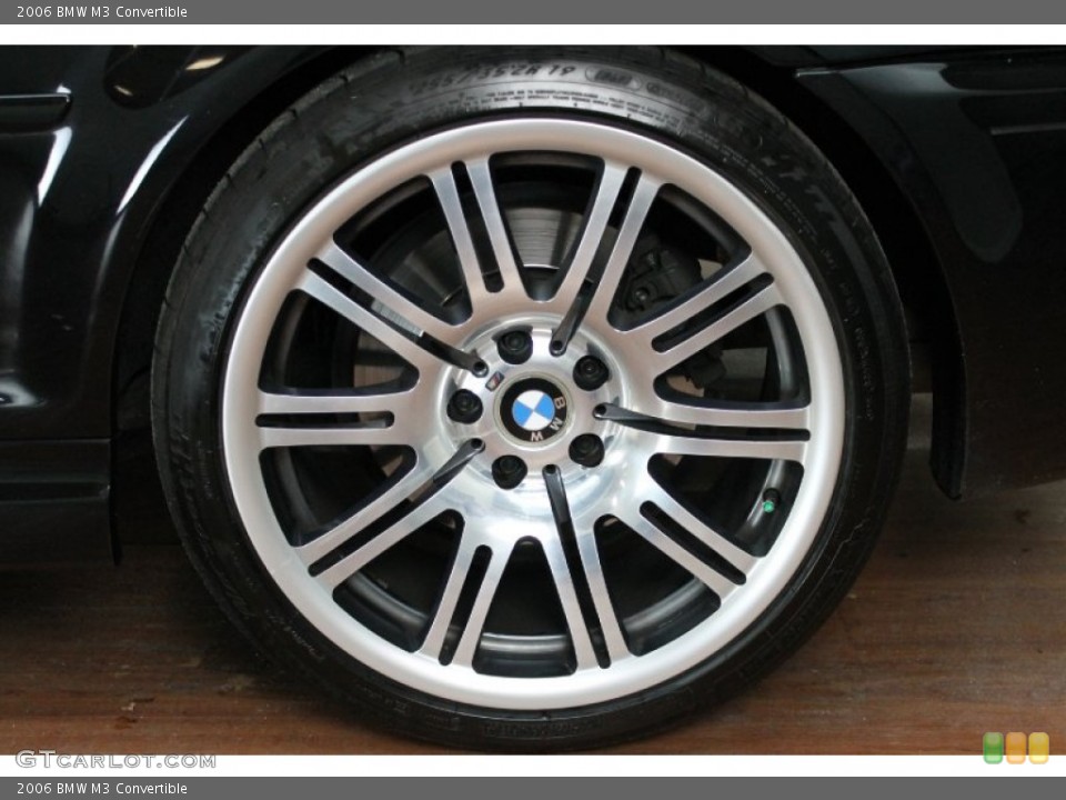 2006 BMW M3 Convertible Wheel and Tire Photo #73814075