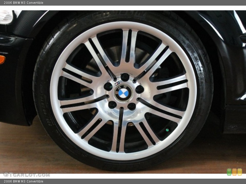 2006 BMW M3 Convertible Wheel and Tire Photo #73814096