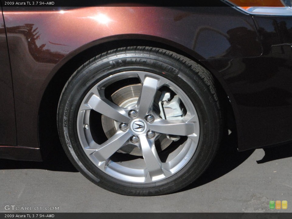 2009 Acura TL 3.7 SH-AWD Wheel and Tire Photo #73814931