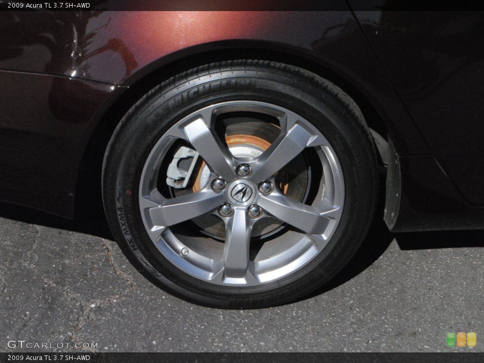 2009 Acura TL 3.7 SH-AWD Wheel and Tire Photo #73815143