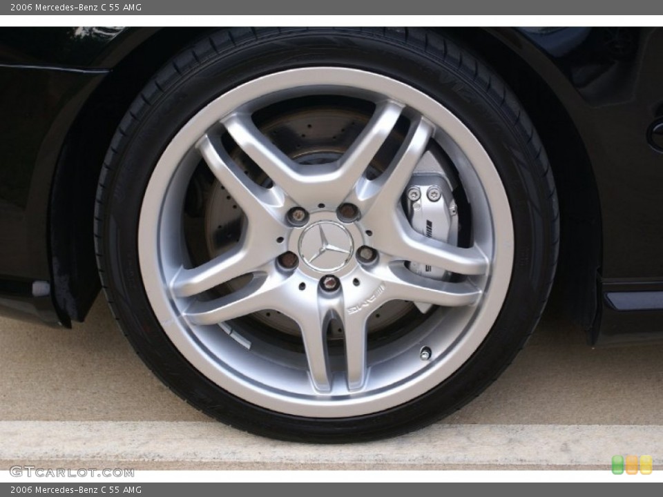 2006 Mercedes-Benz C 55 AMG Wheel and Tire Photo #73816817