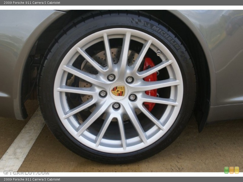 2009 Porsche 911 Carrera S Cabriolet Wheel and Tire Photo #73818437